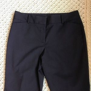 Ann Taylor Dark Purple Signature Trousers